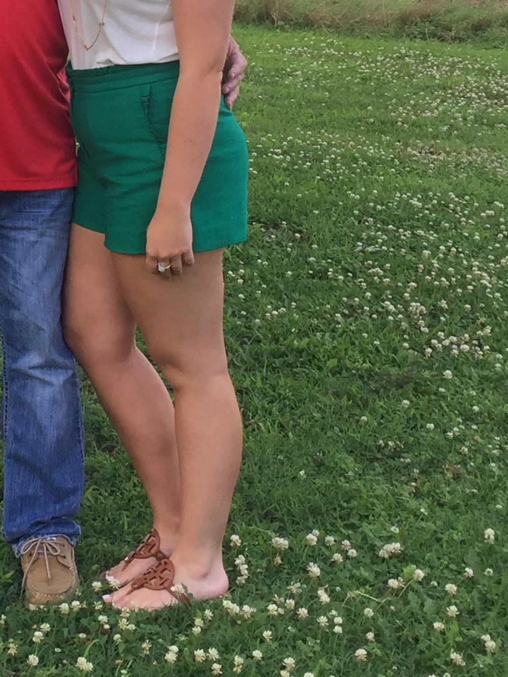 Green J Crew Shorts